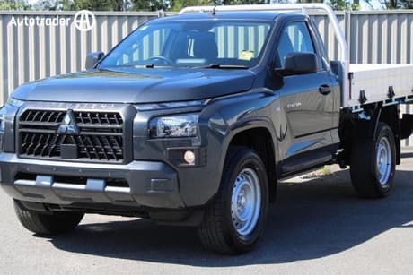 Grey 2026 Mitsubishi Triton Cab Chassis Glx (4X2)