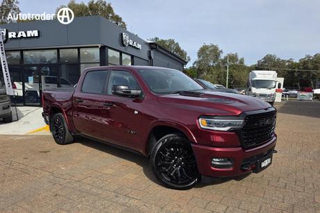 Red 2024 RAM 1500 Crew Cab Utility Limited Rambox Ho Hurricane