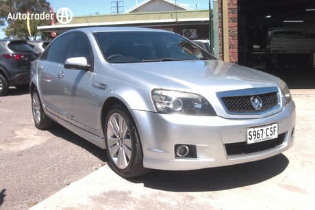 Silver 2010 Holden Caprice Sedan