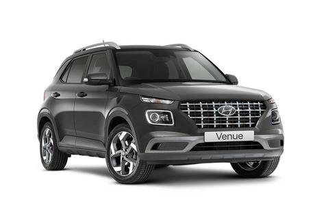 Grey 2026 Hyundai Venue Wagon Elite (Black) Sunroof