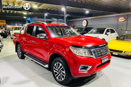 Red 2016 Nissan Navara Dual Cab Utility St-X (4X4) (Sunroof)