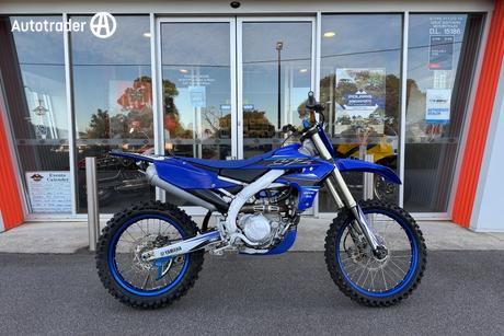 Blue 2021 Yamaha Yz450F OffRoad