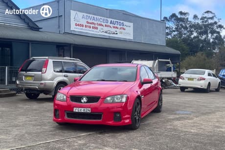 Red 2011 Holden Commodore Sedan Sv6