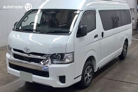 White 2026 Toyota HiAce Commercial SLWB