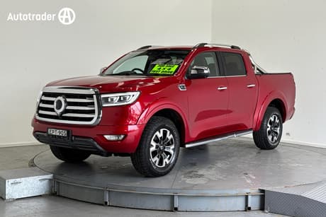 Red 2021 GWM UTE Dual Cab Utility Cannon-X (4X4)
