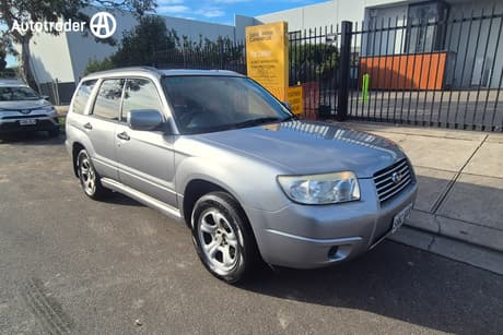 Silver 2007 Subaru Forester Wagon X