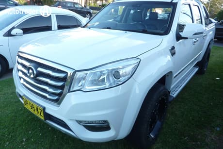 White 2019 Great Wall Steed Dual Cab Utility (4X2)