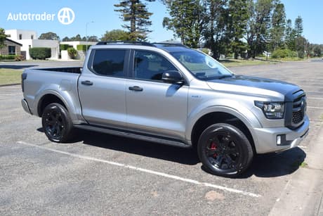 Silver 2026 GWM Cannon Alpha Dual Cab Utility Ultra (4X4)