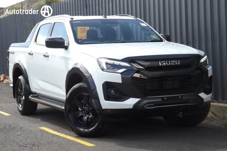 White 2026 Isuzu D-MAX Crew Cab Utility X-Terrain (4X4)