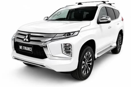 White 2021 Mitsubishi Pajero Sport Wagon Gls (2Wd) 7 Seat