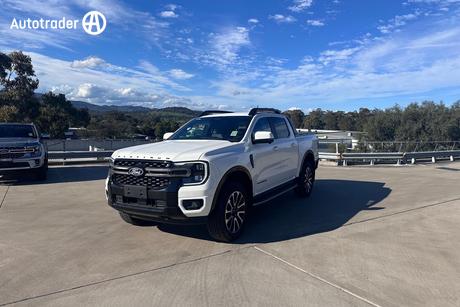 White 2026 Ford Ranger Double Cab Pick Up Platinum 3.0 (4X4)
