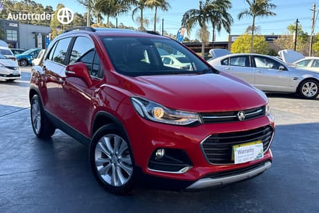 Red 2018 Holden Trax Wagon Ltz