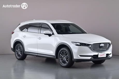 White 2022 Mazda CX-8 Wagon Sport (Fwd)