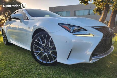 White 2015 Lexus RC350 Coupe F Sport