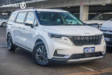 White 2023 Kia Carnival Wagon S