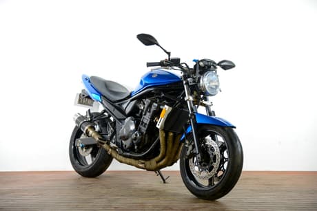 Blue 2009 Suzuki Gsx650F Road