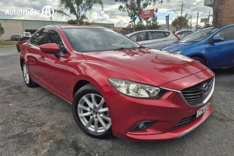 Red 2014 Mazda 6 Sedan Touring