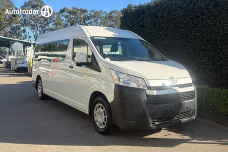 2021 Toyota HiAce Slwb Commuter Gl (12 Seats) Gdh322R