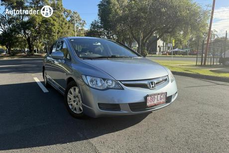 Blue 2008 Honda Civic Sedan Vti