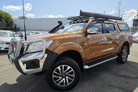 Gold 2015 Nissan Navara Dual Cab Utility St-X (4X4)