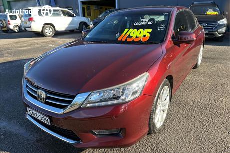 Red 2013 Honda Accord Sedan Vti-L