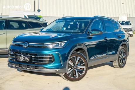 Blue 2025 Volkswagen Tiguan Wagon 150Tsi Elegance