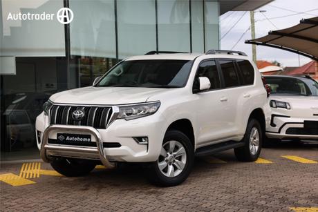 White 2021 Toyota Landcruiser Prado Wagon Gxl