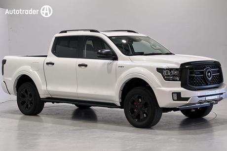 White 2026 GWM Cannon Alpha Dual Cab Utility Ultra Phev (4X4)