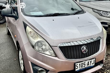 Pink 2011 Holden Barina Spark Hatchback Cd
