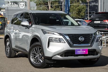 Silver 2023 Nissan X-Trail Wagon St (4Wd) 7 Seat