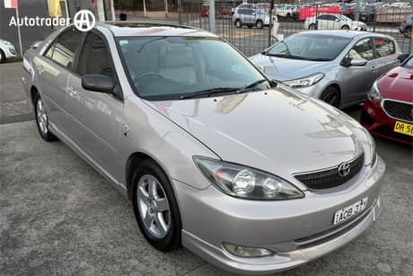 Beige 2003 Toyota Camry Sedan Azura