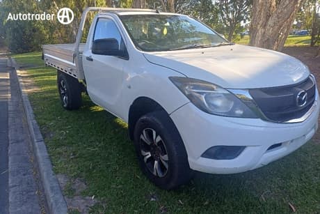 White 2016 Mazda BT-50 Cab Chassis Xt (4X2)