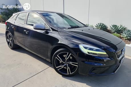 Grey 2017 Volvo V40 Hatchback T5 R-Design