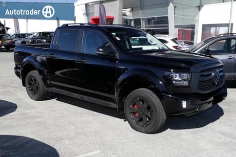 Black 2026 GWM Cannon Alpha Dual Cab Utility Ultra Phev (4X4)