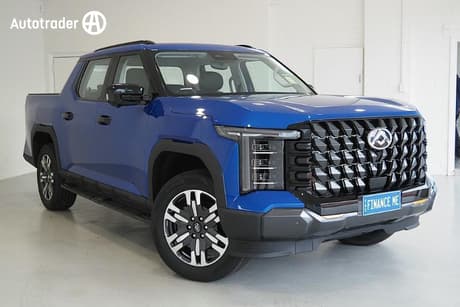 Blue 2025 LDV Terron 9 Double Cab Pick Up Evolve