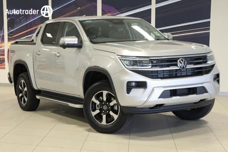 Silver 2026 Volkswagen Amarok Dual Cab Utility Style Tdi600 4Motion