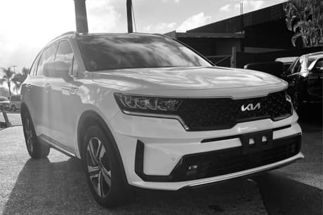 White 2022 Kia Sorento Wagon Sport+ 7 Seat