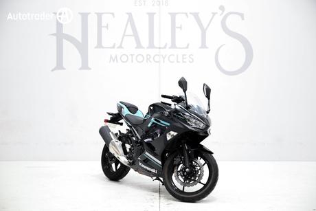 Black 2019 Kawasaki Ninja 400 Road