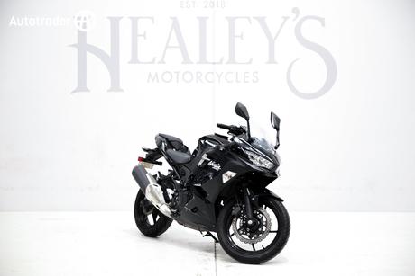 Black 2021 Kawasaki Ninja 400 Road