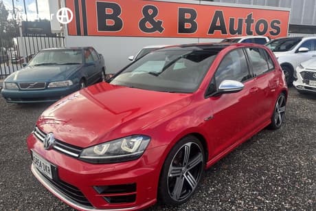 Red 2015 Volkswagen Golf Hatchback R