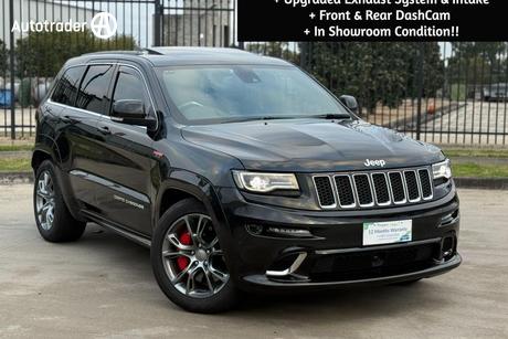 Black 2014 Jeep Grand Cherokee Wagon Srt 8 (4X4)