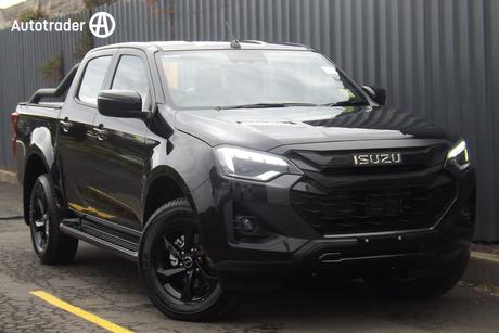 Black 2026 Isuzu D-MAX Crew Cab Utility X-Rider (4X4)