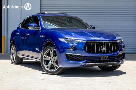 Blue 2019 Maserati Levante Wagon Gransport