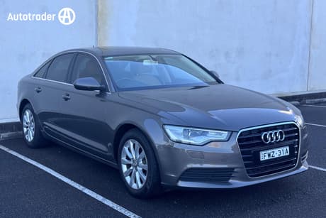 Grey 2013 Audi A6 Sedan 2.0 TDI 4GL MY13