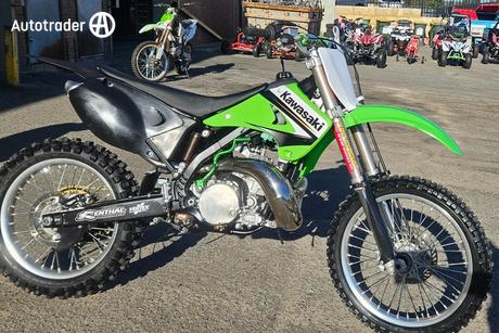 Green 2003 Kawasaki Kx250 OffRoad