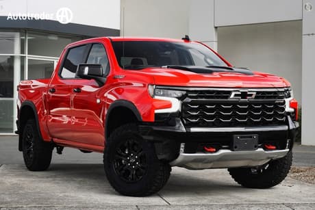 Red 2026 Chevrolet Silverado Crew Cab Pickup 1500 Zr2