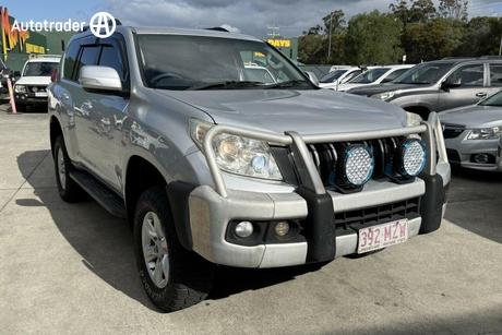 Silver 2010 Toyota Landcruiser Prado Wagon Gxl (4X4)