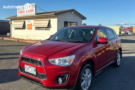 Red 2014 Mitsubishi ASX Wagon Aspire (2Wd)