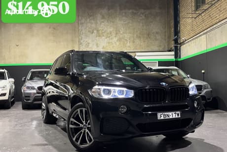Black 2013 BMW X5 Wagon Xdrive 30D