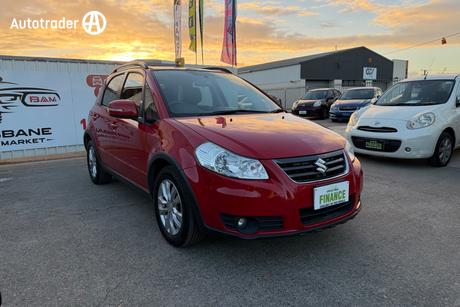 Red 2012 Suzuki SX4 Hatchback Crossover S